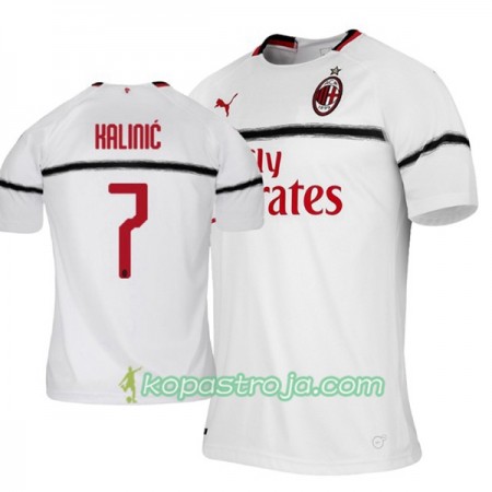 Billiga Fotbollströjor AC Milan Nikola Kalinic 7 Borta tröja 2018/19 Kortärmad